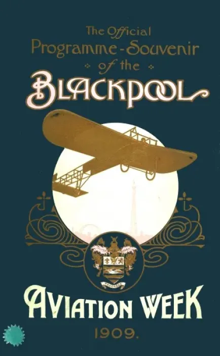 Framed Print : Official programme souvenir for the Blackpool Aviation Week Framed Print : Official programme souvenir for the Blackpool Aviation Week