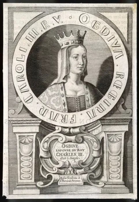 Framed Print : Ogdive, Q of Charles III Framed Print : Ogdive, Q of Charles III