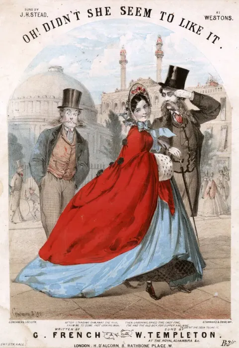 Framed Print : Oh! She Didn t Seem To Like It, by G French Framed Print : Oh! She Didn t Seem To Like It, by G French