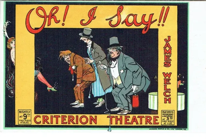 Framed Print : Oh! I Say!! by Sydney Blow and Douglas Hoare