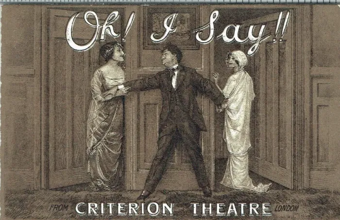 Framed Print : Oh! I Say!! by Sydney Blow and Douglas Hoare Framed Print : Oh! I Say!! by Sydney Blow and Douglas Hoare