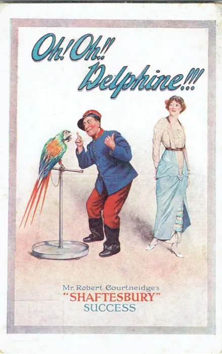 Framed Print : Oh! Oh! Delphine by C Ms McLellan Framed Print : Oh! Oh! Delphine by C Ms McLellan