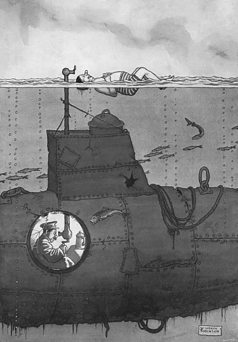 Framed Print : Oh U! by Heath Robinson Framed Print : Oh U! by Heath Robinson