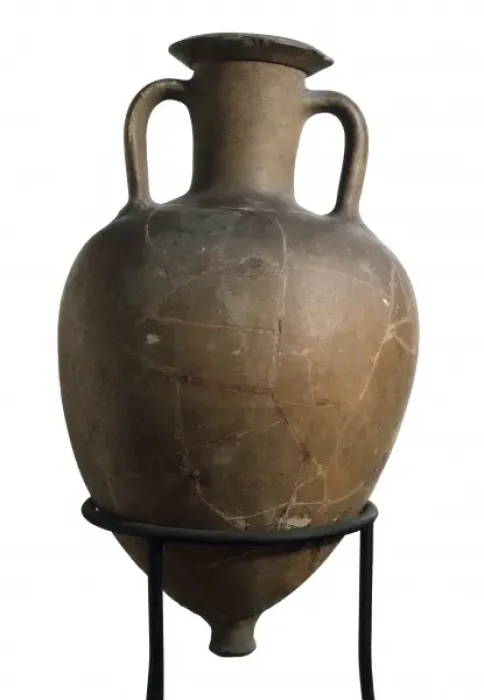 Framed Print : Oil amphora. Greek art. Ceramics. SPAIN. Barcelona Framed Print : Oil amphora. Greek art. Ceramics. SPAIN. Barcelona