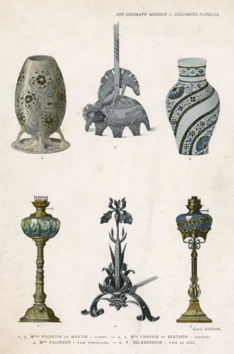 Framed Print : OIL LAMPS. Two elegant designs for oil lamps, along with some other stuff Framed Print : OIL LAMPS. Two elegant designs for oil lamps, along with some other stuff