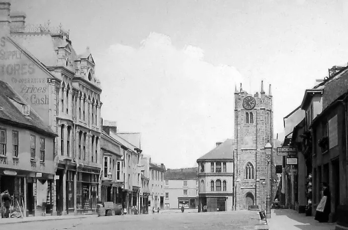 Framed Print : Okehampton Victorian period Framed Print : Okehampton Victorian period
