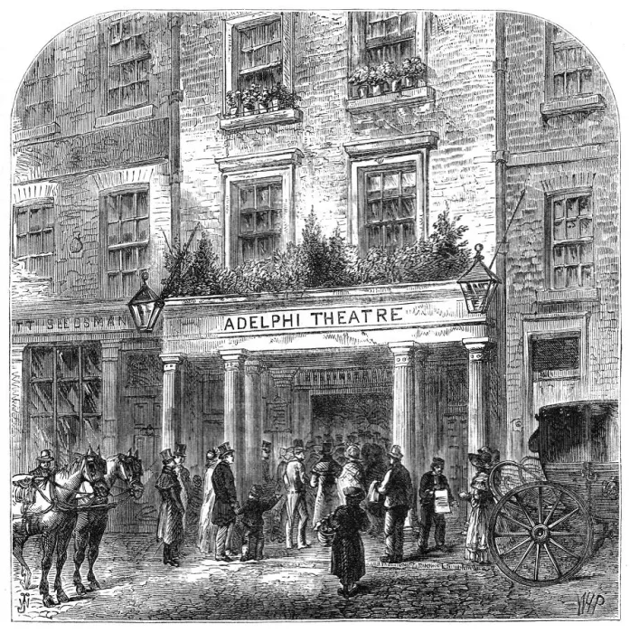 Framed Print : Old Adelphi Theatre