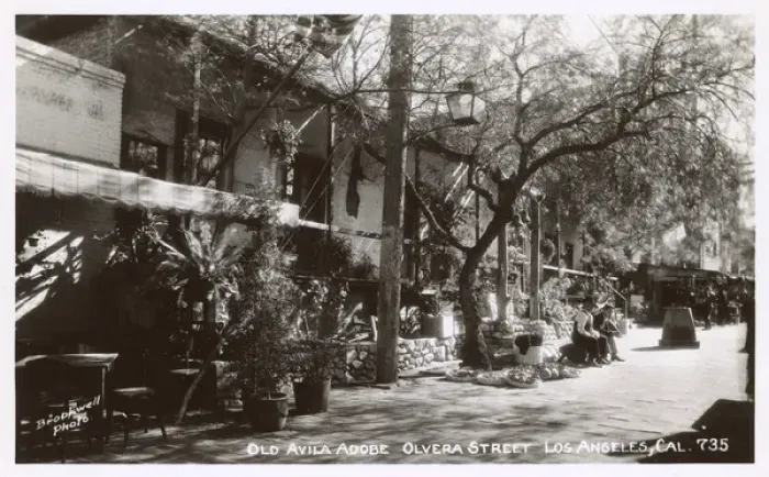 Framed Print : Old Avila Adobe, Olvera Street, Los Angeles, California, USA Framed Print : Old Avila Adobe, Olvera Street, Los Angeles, California, USA