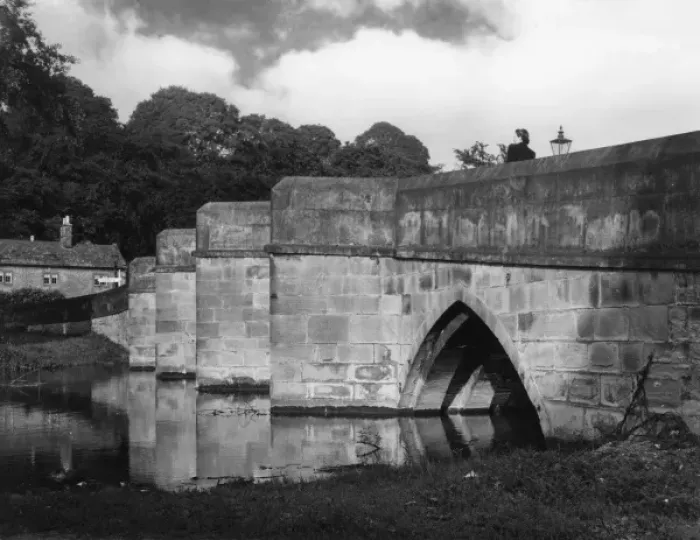 Framed Print : Old Bakewell Bridge Framed Print : Old Bakewell Bridge