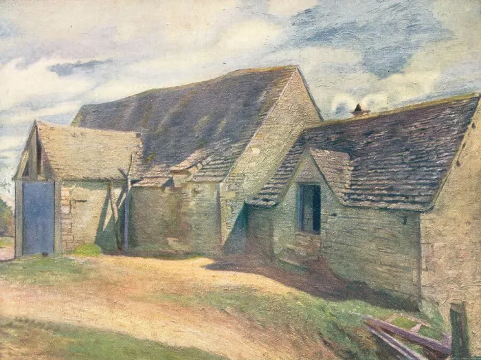 Framed Print : The Old Barn At Iles Farm Framed Print : The Old Barn At Iles Farm