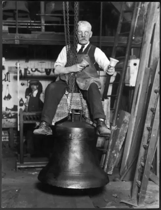 Framed Print : Old Bell Maker Framed Print : Old Bell Maker