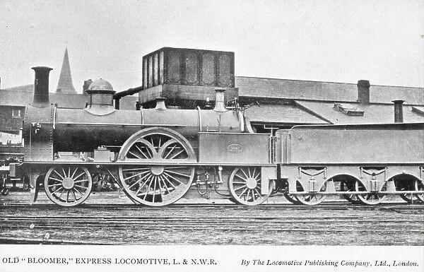 Old Bloomer express locomotive L&NWR