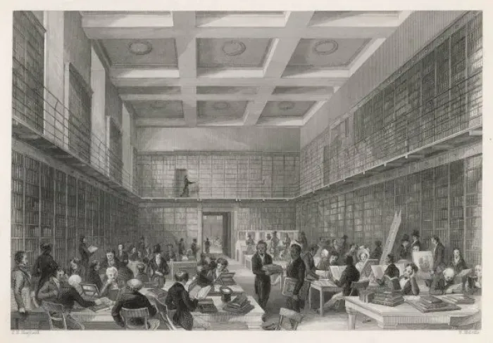 Framed Print : Old Bm Reading Room Framed Print : Old Bm Reading Room