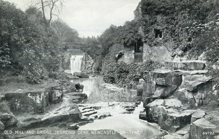 Framed Print : Old Mill and Bridge, Jesmond Dene, Newcastle-on-Tyne Framed Print : Old Mill and Bridge, Jesmond Dene, Newcastle-on-Tyne