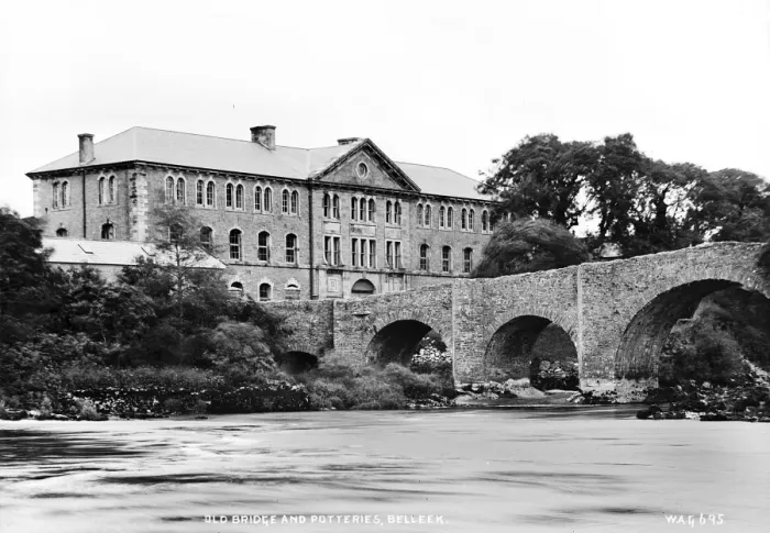 Framed Print : Old Bridge and Potteries, Belleek Framed Print : Old Bridge and Potteries, Belleek