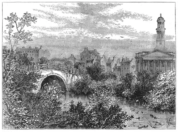 Framed Print : The Old Bridge Regents Park Framed Print : The Old Bridge Regents Park