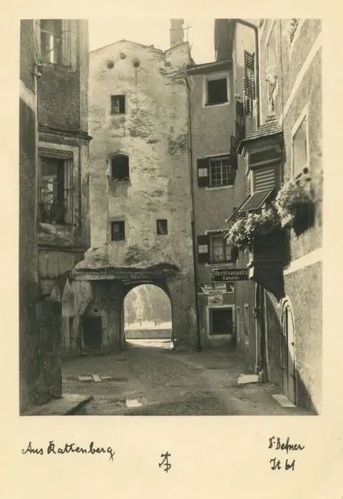 Framed Print : Old buildings in Rattenberg, Austria Framed Print : Old buildings in Rattenberg, Austria