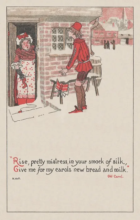Framed Print : An Old Carol