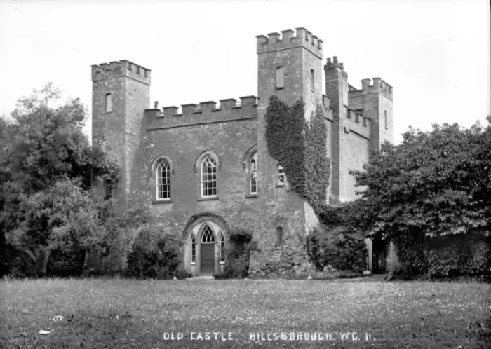 Framed Print : Old Castle, Hillsborough Framed Print : Old Castle, Hillsborough