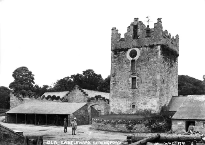 Framed Print : Old Castleward, Strangford Framed Print : Old Castleward, Strangford