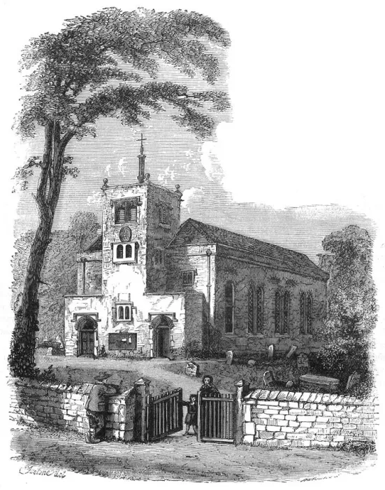Framed Print : The Old Chapel, Highgate