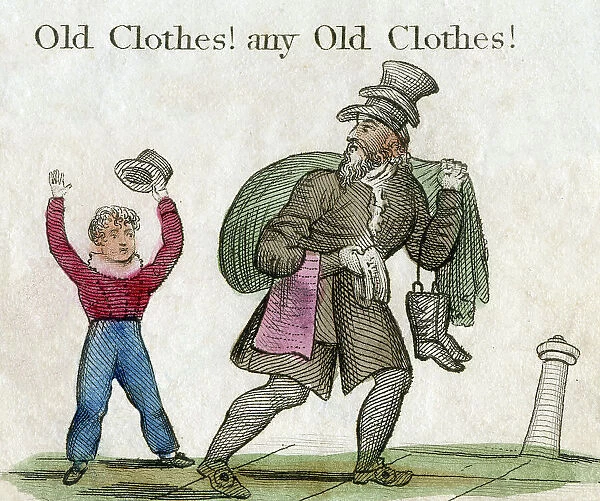 Old Clothes! any Old Clothes! London Street Cries