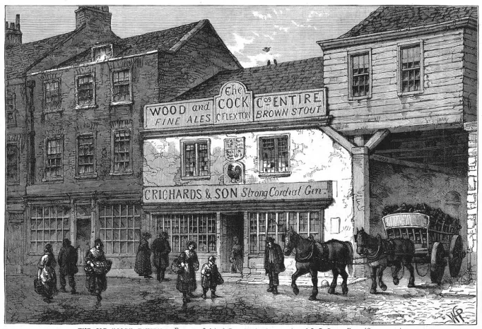 Framed Print : The old Cock Tavern Framed Print : The old Cock Tavern
