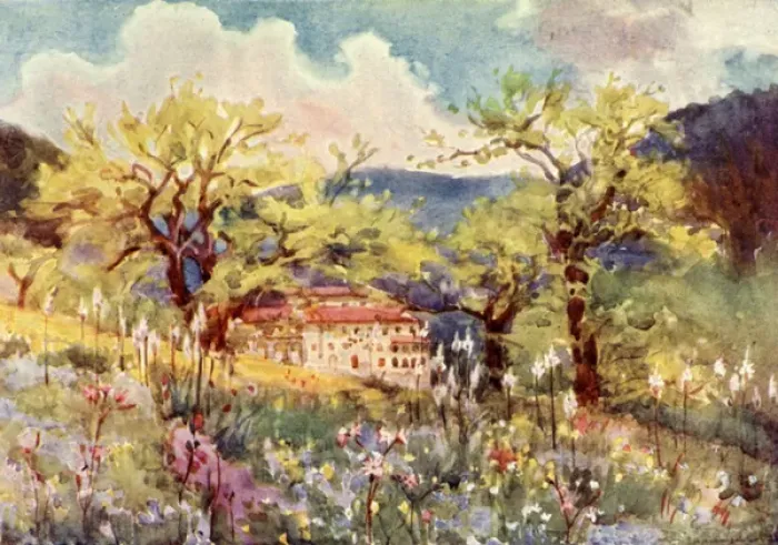 Framed Print : The Old Convent (now a Hotel) at Camaldoli, Italy Framed Print : The Old Convent (now a Hotel) at Camaldoli, Italy