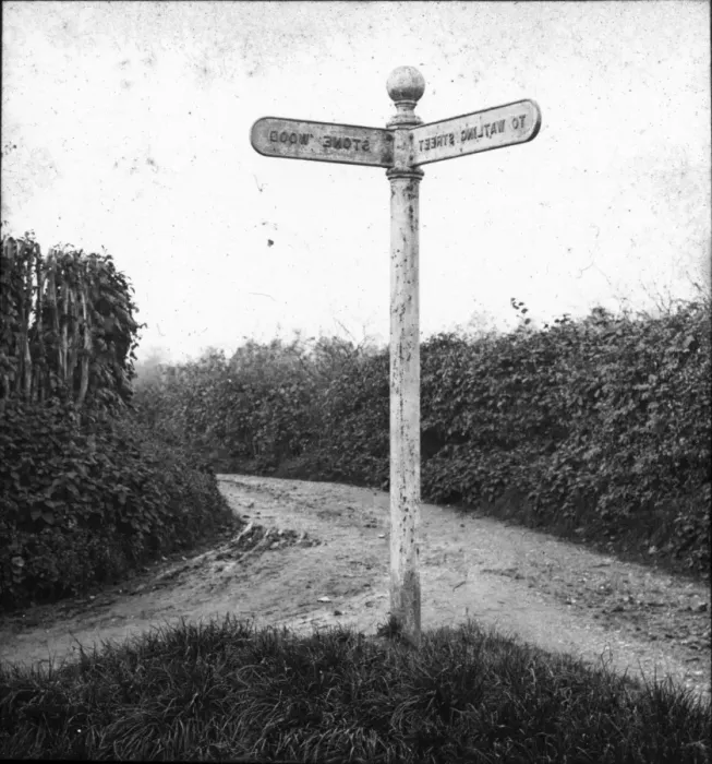 Framed Print : Old Countryside Road Sign Framed Print : Old Countryside Road Sign