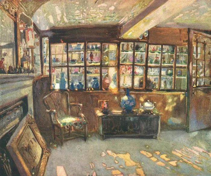 Framed Print : The Old Curiosity Shop Framed Print : The Old Curiosity Shop