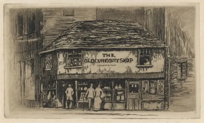 Framed Print : Old Curiosity Shop Framed Print : Old Curiosity Shop