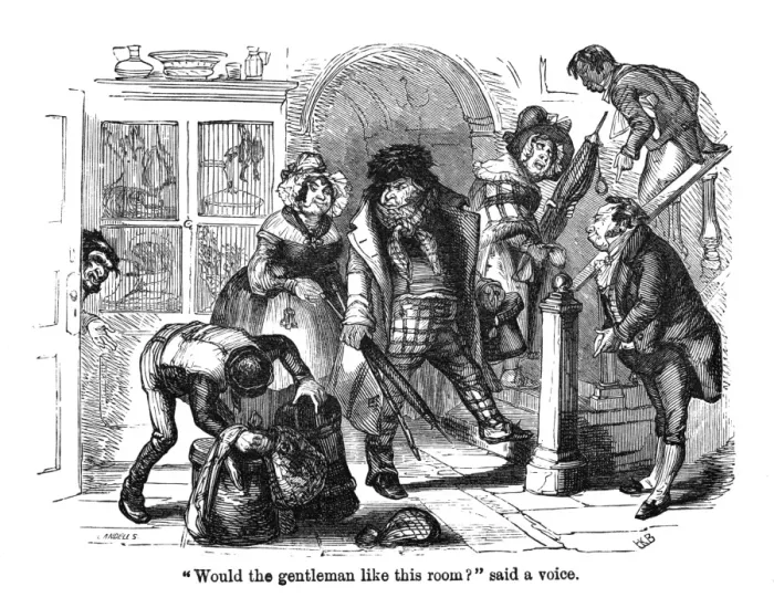 Framed Print : The Old Curiosity Shop, the single gentleman Framed Print : The Old Curiosity Shop, the single gentleman