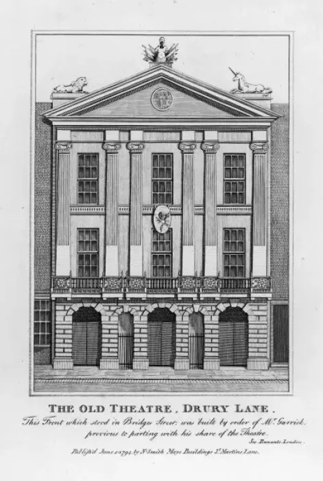 Framed Print : Old Drury Lane Theatre Framed Print : Old Drury Lane Theatre