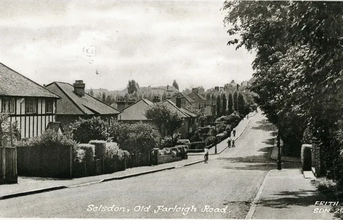 Framed Print : Old Farleigh Road, Selsdon, South Croydon Framed Print : Old Farleigh Road, Selsdon, South Croydon