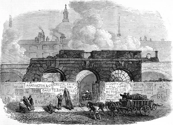 The Last Part of Old Fleet Prison, London, 1868