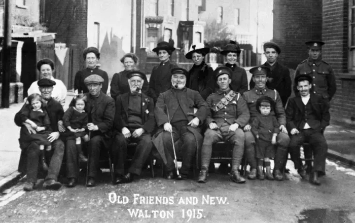 Framed Print : Old Friends and New, Walton-on-the-Naze, Essex Framed Print : Old Friends and New, Walton-on-the-Naze, Essex