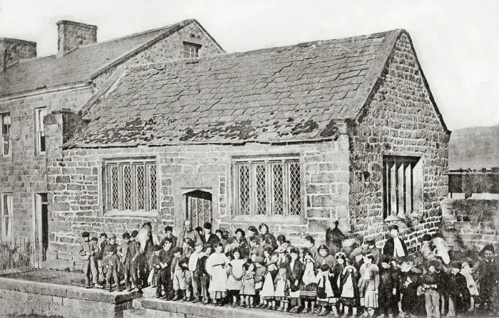 Framed Print : Old Grammar School, Ilkley, Yorkshire Framed Print : Old Grammar School, Ilkley, Yorkshire