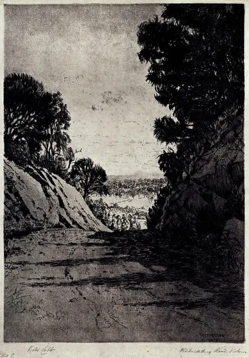 Framed Print : Old Heidelberg Road, Victoria Framed Print : Old Heidelberg Road, Victoria