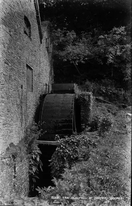 Framed Print : The Old Mill at Horner Framed Print : The Old Mill at Horner