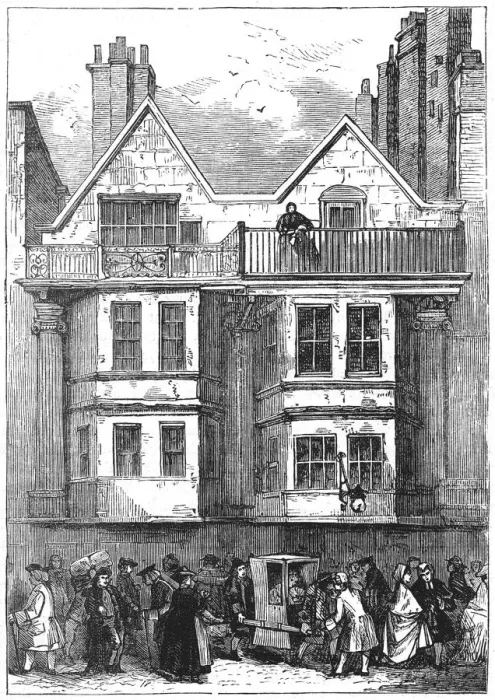 Framed Print : Old houses in Fleet Street Framed Print : Old houses in Fleet Street