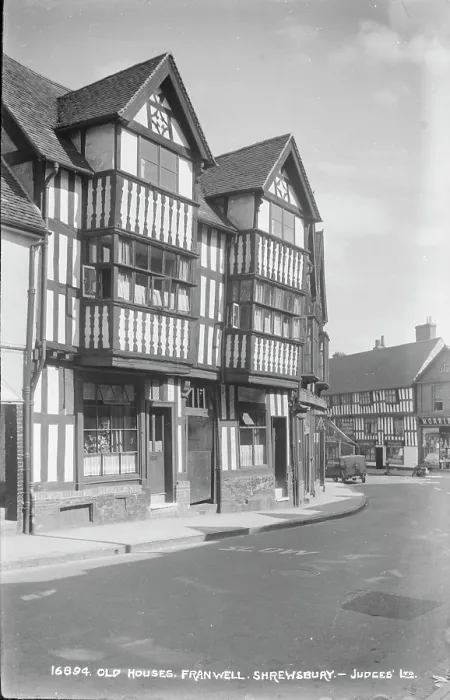 Framed Print : Old Houses on Franwell Framed Print : Old Houses on Franwell
