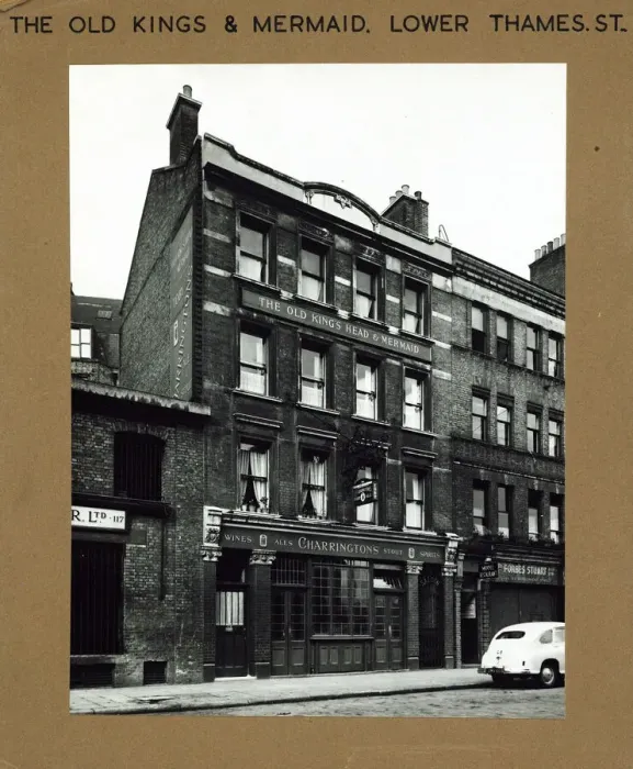 Framed Print : Old Kings Head & Mermaid PH, Billingsgate, London Framed Print : Old Kings Head & Mermaid PH, Billingsgate, London