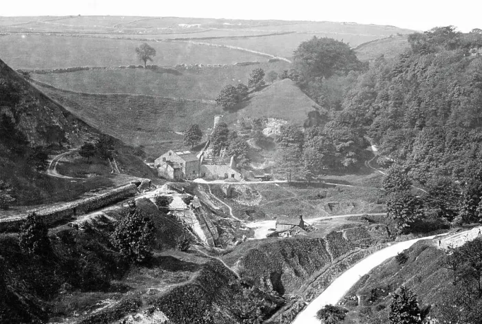 Framed Print : Old lead mines, Middleton Dale Framed Print : Old lead mines, Middleton Dale