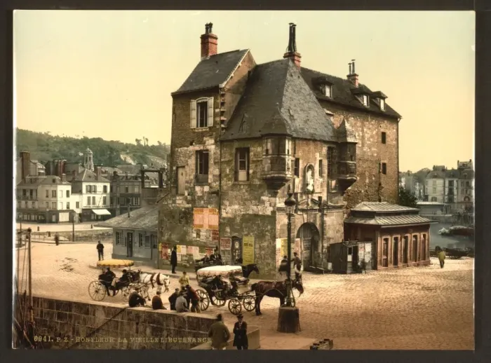 Framed Print : The Old Lieutenancy, Honfleur, France Framed Print : The Old Lieutenancy, Honfleur, France