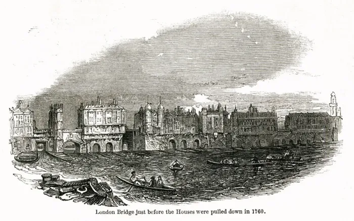 Framed Print : Old London Bridge Framed Print : Old London Bridge
