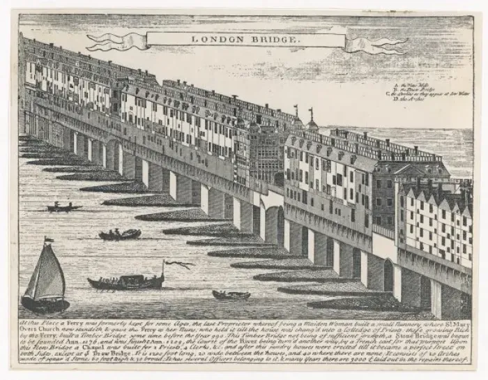 Framed Print : (Old) London Bridge