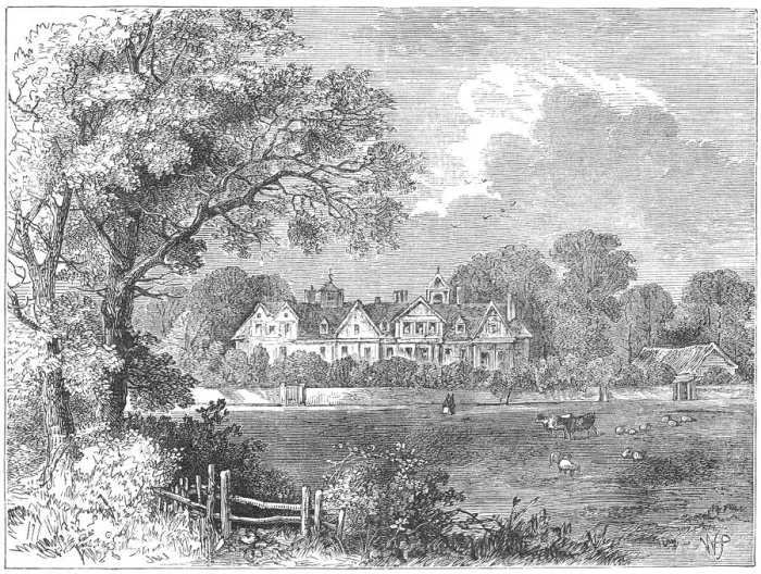 Framed Print : Old manor house Framed Print : Old manor house