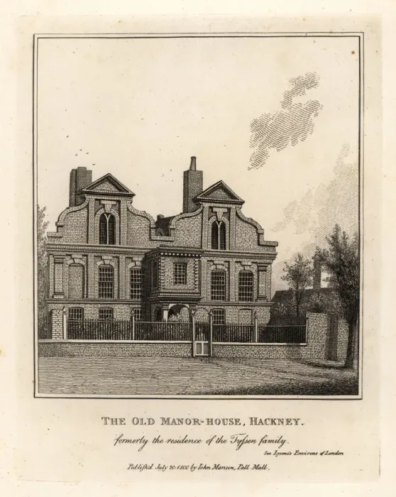 Framed Print : The Old Manor House, Hackney Framed Print : The Old Manor House, Hackney