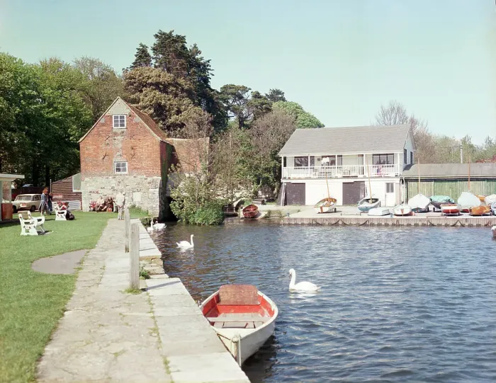 Framed Print : The Old Mill, Christchurch