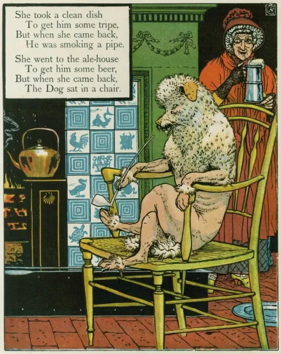 Framed Print : Old Mother Hubbard Framed Print : Old Mother Hubbard
